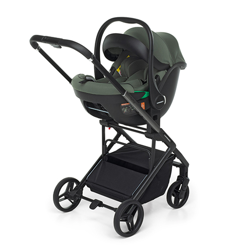Coche TICTOC 5 pzas. silla, capazo, portabebes, base y silla hasta 12 años
